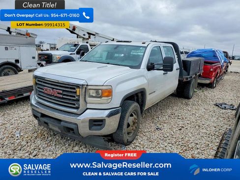 Used 2015 GMC Sierra 3500 2WD Crew Cab w/ Sierra Convenience Package image 3