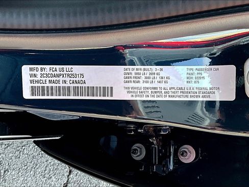 New 2026 Dodge Charger R/T AWD/4WD image 12