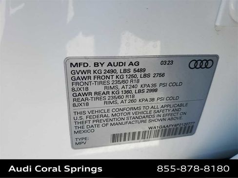 Certified 2023 Audi Q5 2.0T Premium w/ Convenience Package image 28