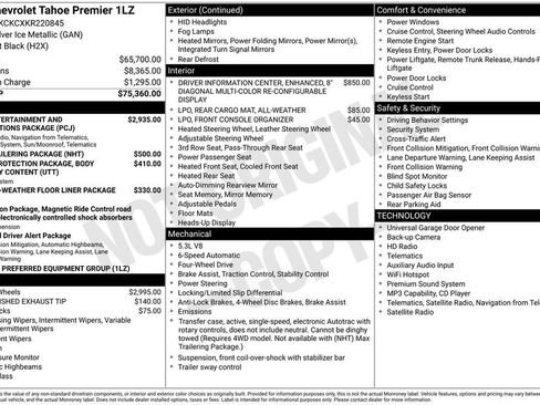 Used 2019 Chevrolet Tahoe Premier AWD/4WD image 5