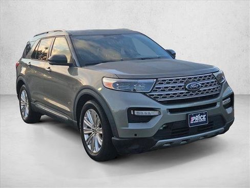 Used 2020 Ford Explorer Limited w/ Class III Trailer Tow Package RWD image 3