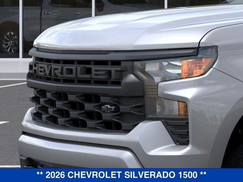 New 2026 Chevrolet Silverado 1500 Custom w/ Turbomax Blackout Package AWD/4WD image 13