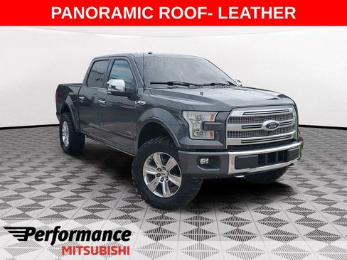 Used 2017 Ford F150 Platinum w/ Equipment Group 701A Luxury AWD/4WD image 1