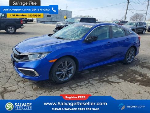 Used 2020 Honda Civic EX image 1
