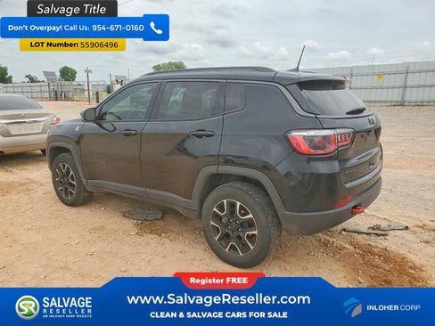 Used 2020 Jeep Compass Trailhawk AWD/4WD image 3
