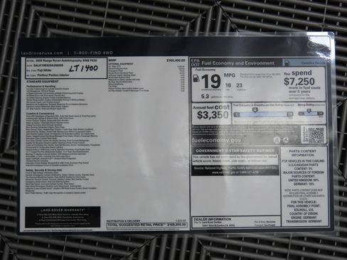 New 2025 Land Rover Range Rover Autobiography image 9