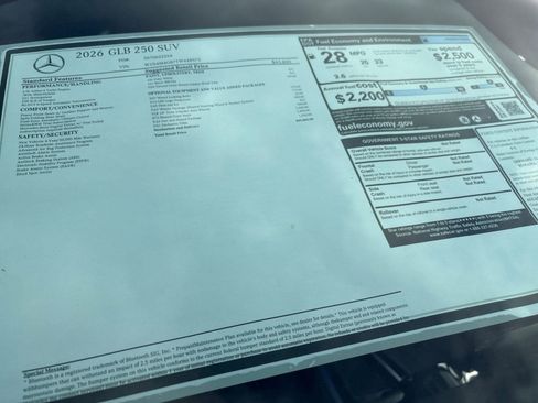 New 2026 Mercedes-Benz GLB 250 image 26