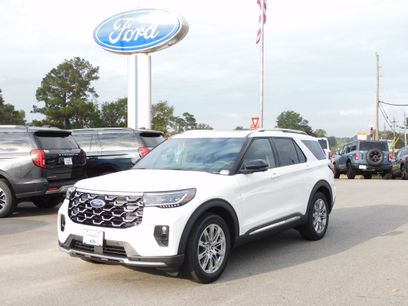 New 2025 Ford Explorer Platinum