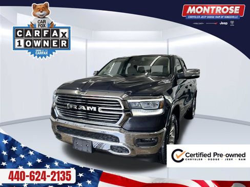 Certified 2021 RAM 1500 Laramie AWD/4WD image 1