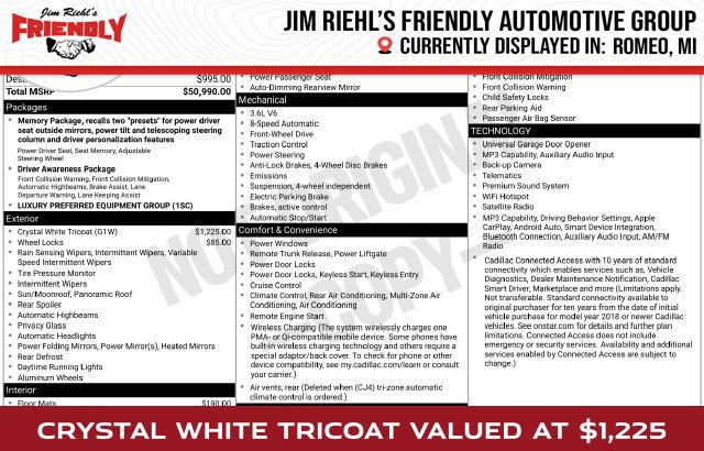 Used 2019 Cadillac XT5 Luxury FWD image 1