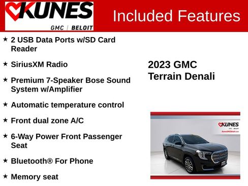 Used 2023 GMC Terrain Denali image 3