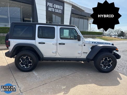 Used 2023 Jeep Wrangler Unlimited Rubicon 4xe w/ Cold Weather Group AWD/4WD image 2