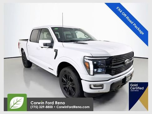 Certified 2025 Ford F150 Platinum w/ Equipment Group 702A High image 1