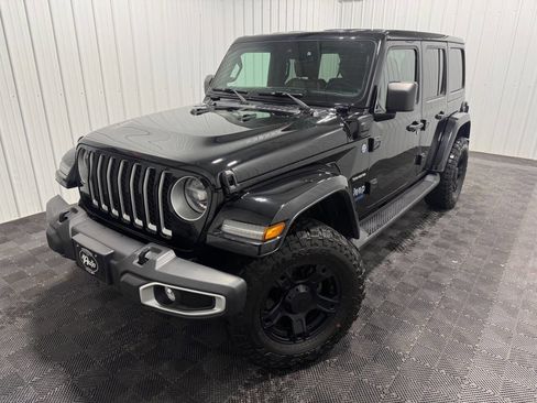 Used 2021 Jeep Wrangler Unlimited Sahara w/ Cold Weather Group image 49