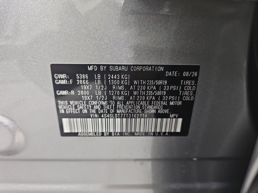 New 2026 Subaru Forester Touring AWD/4WD image 30