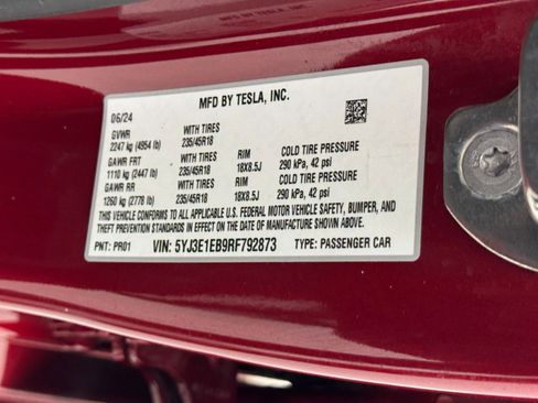 Used 2024 Tesla Model 3 Long Range image 50