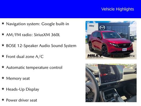 New 2026 MAZDA CX-5 2.5 S w/ Premium Plus Package AWD/4WD image 9