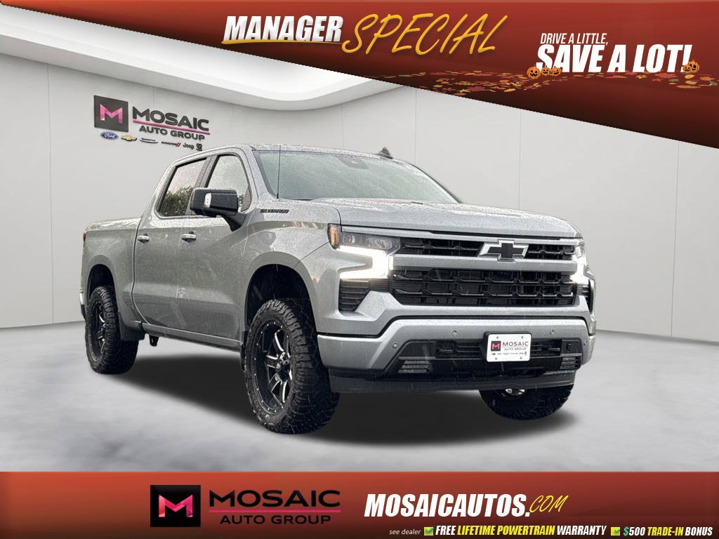 New 2026 Chevrolet Silverado 1500 RST w/ Dark Appearance Package AWD/4WD image 1