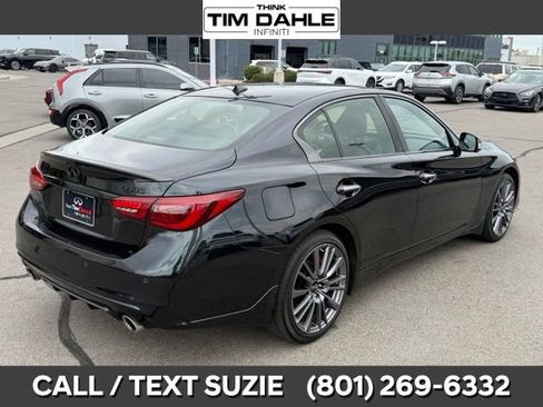 Certified 2023 INFINITI Q50 Red Sport 400 w/ Black Opal Edition AWD/4WD image 11