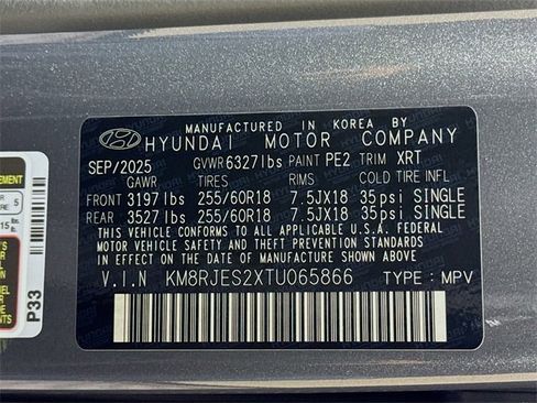 New 2026 Hyundai Palisade XRT Pro image 51