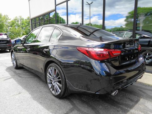 Used 2023 INFINITI Q50 Red Sport 400 w/ Black Opal Edition AWD/4WD image 7