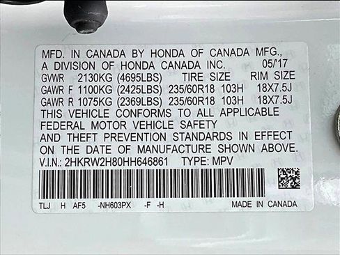 Used 2017 Honda CR-V EX-L image 30