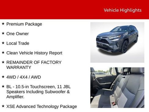 Used 2023 Toyota RAV4 XSE AWD/4WD image 9