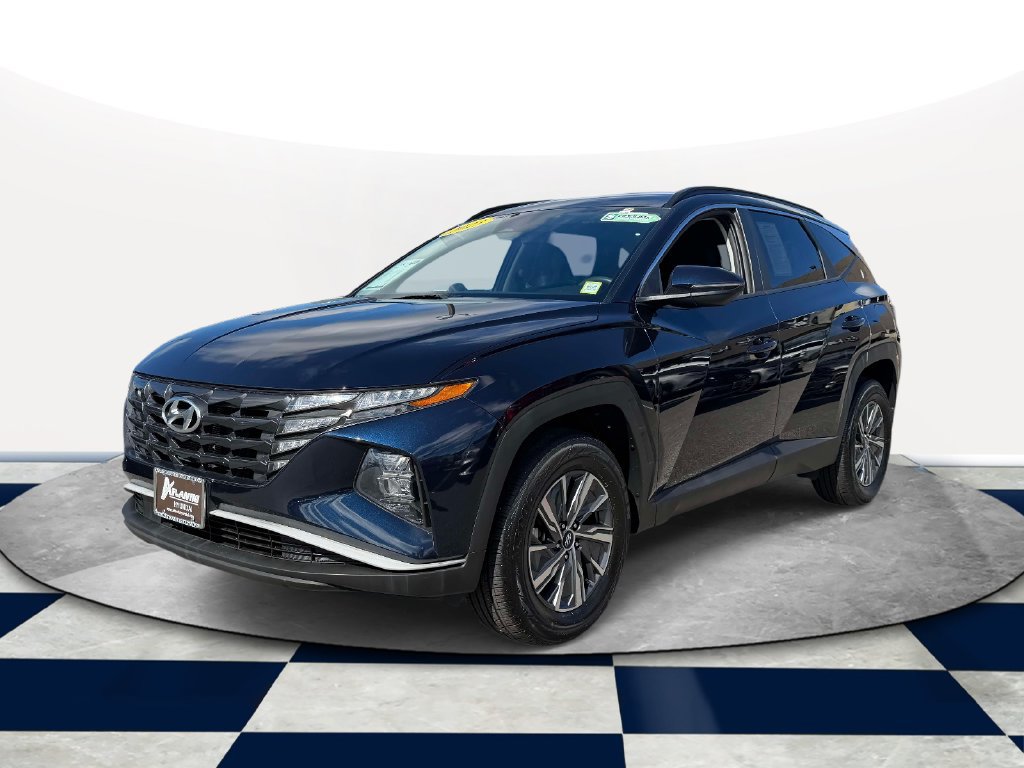 Certified 2023 Hyundai Tucson Blue AWD/4WD image 2