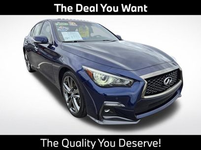 Used 2021 INFINITI Q50 Signature Edition w/ Cargo Package