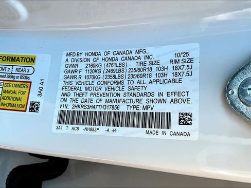 New 2026 Honda CR-V EX image 19