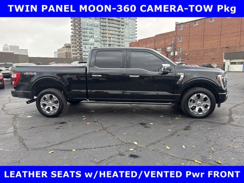 Certified 2023 Ford F150 Platinum w/ Equipment Group 701A High image 2