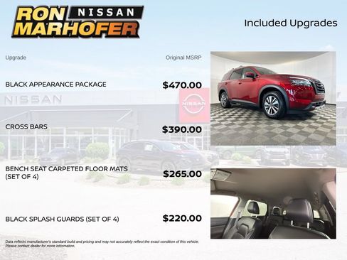 Used 2023 Nissan Pathfinder SL w/ Black Appearance Package AWD/4WD image 6