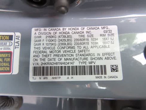 Certified 2022 Honda CR-V EX-L image 27