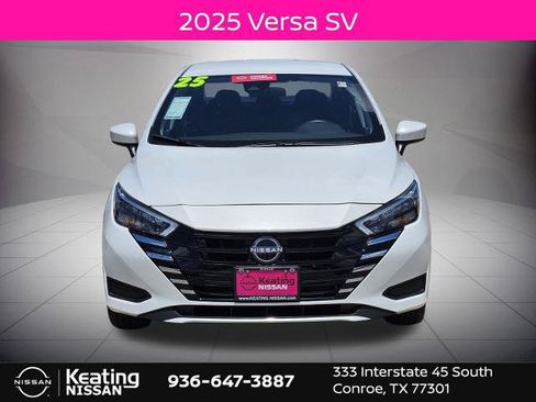 Certified 2025 Nissan Versa SV w/ Trunk Package FWD image 2