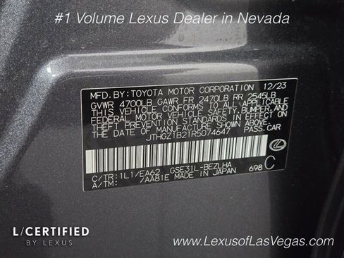 Certified 2024 Lexus IS 350 F Sport w/ Navigation Package RWD image 31
