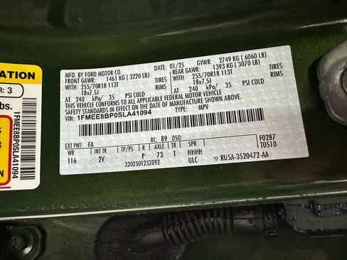Used 2025 Ford Bronco Outer Banks AWD/4WD image 34