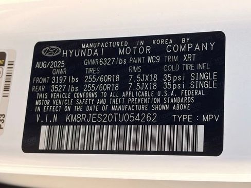 Used 2026 Hyundai Palisade XRT Pro AWD/4WD image 38
