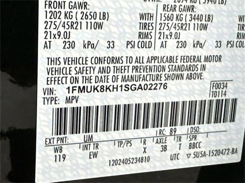 Used 2025 Ford Explorer ST-Line w/ ST-Line Street Pack image 30