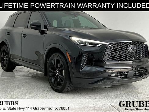 Certified 2025 INFINITI QX60 Luxe w/ Black Edition image 1