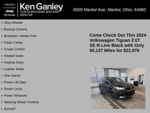 Used 2024 Volkswagen Tiguan SE R-Line image 5