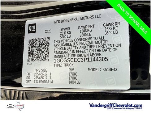 Used 2023 Chevrolet Colorado LT w/ LT Convenience Package RWD image 12
