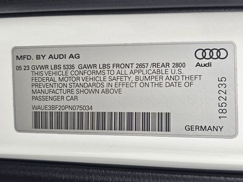 Used 2023 Audi A6 Premium Plus w/ Premium Plus Package AWD/4WD image 30