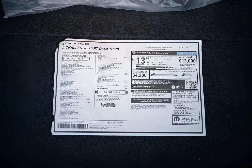 Used 2023 Dodge Challenger SRT Hellcat Redeye RWD image 92