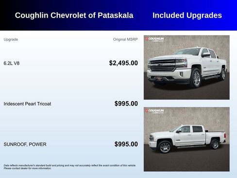 Used 2018 Chevrolet Silverado 1500 High Country AWD/4WD image 3