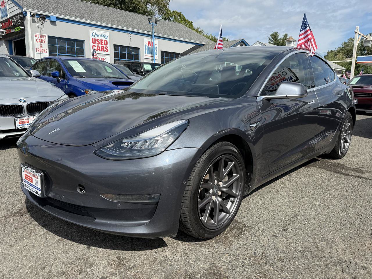 Used 2018 Tesla Model 3 Long Range AWD/4WD image 3
