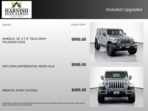 Used 2018 Jeep Wrangler Unlimited Sahara AWD/4WD image 8