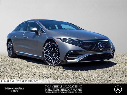 Used 2023 Mercedes-Benz EQS 580 4MATIC Sedan image 1