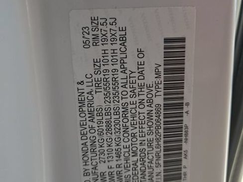 Used 2023 Honda Odyssey Touring image 30