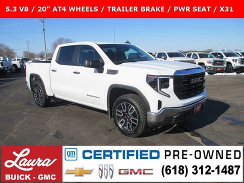 Certified 2024 GMC Sierra 1500 Pro w/ Pro Value Package image 1