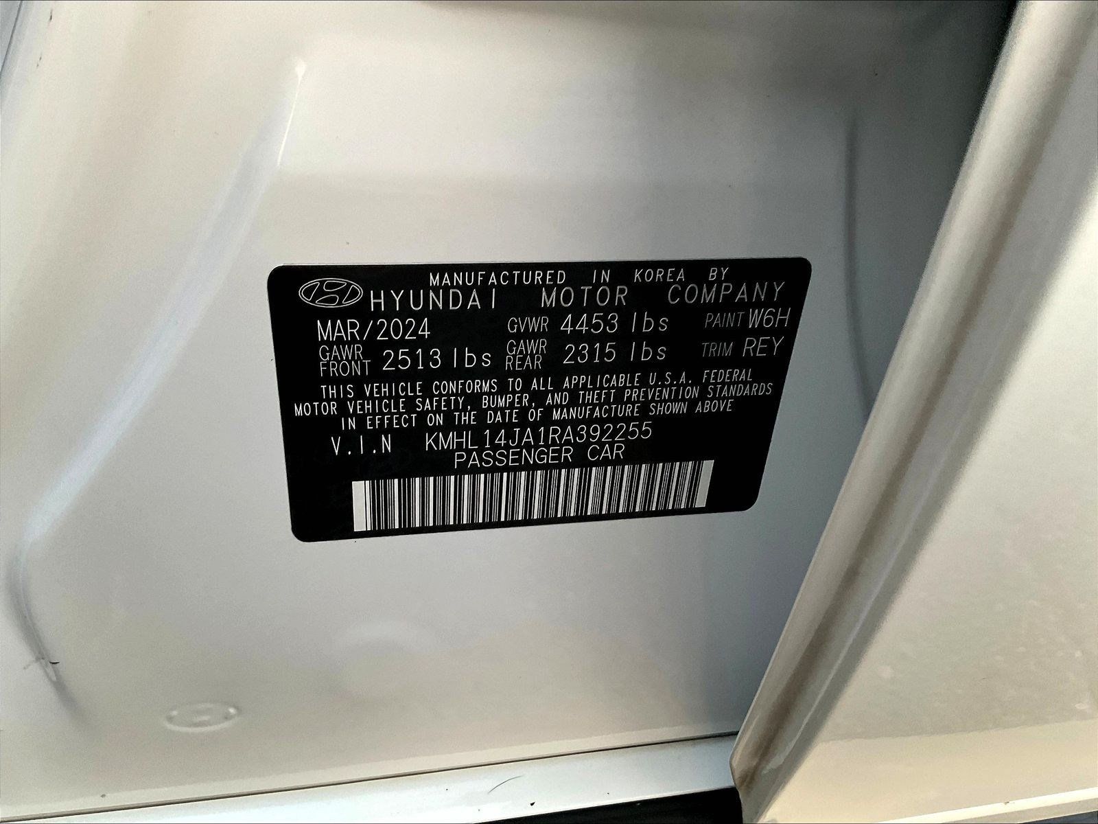 Used 2024 Hyundai Sonata SEL w/ Convenience Package FWD image 18